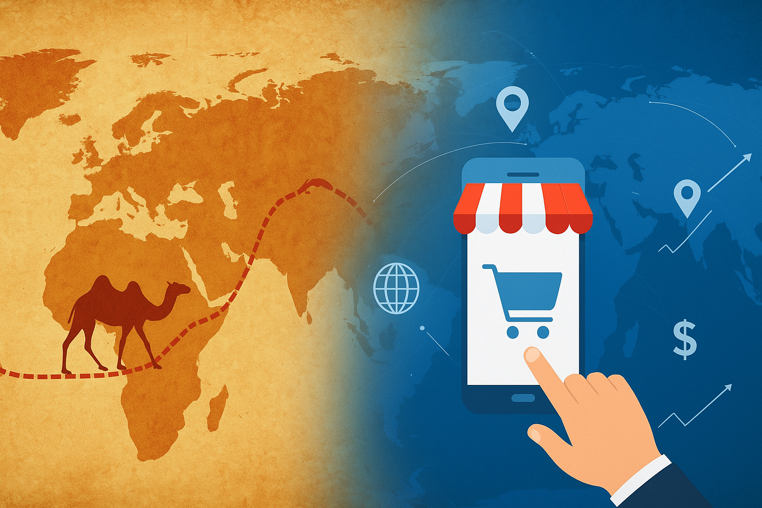 Sejarah Perdagangan di Dunia dan Indonesia: Dari Jalur Sutra hingga Era Digital